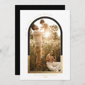 ゴールデンアーチホリデーフォトカード 招待状 (正面/裏面)