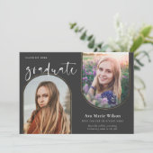 ゴールデンアーチ |写真数々の書道の卒業 招待状 (スタンド正面)