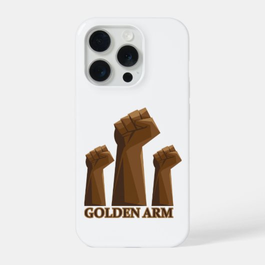ゴールデンアームの達人パイプ溶接工ギフト iPhoneケース (裏面)