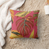 ゴールデンアールデコ自然壁紙 クッション (ブランケット)