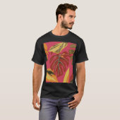ゴールデンアールデコ自然壁紙 Tシャツ (正面フル)