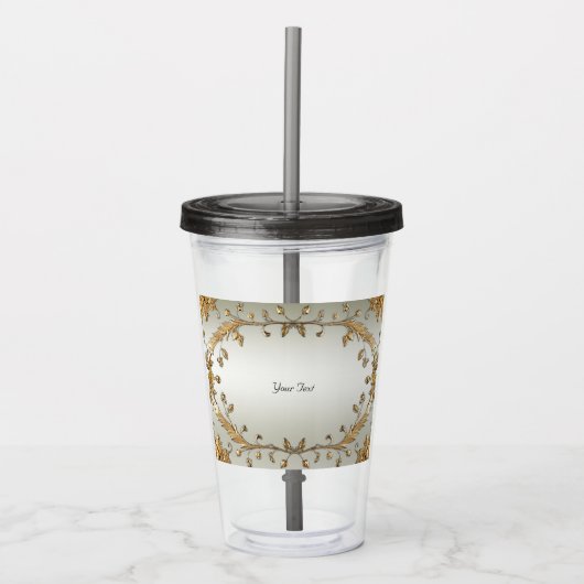 ゴールデンア華美クリルタンブラー アクリルタンブラー (正面)