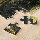 ゴールデンイエローイチョウと松 ジグソーパズル (側面)