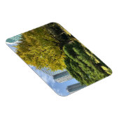 ゴールデンイエローイチョウと松 マグネット (右側)