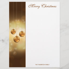 ゴールデンイエロークリスマスボーブルオンイエロー《写真》ぼけ味 レターヘッド