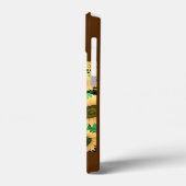 ゴールデンイエローサンフラワーフィールド Case-Mate iPhoneケース (裏面 / 左)