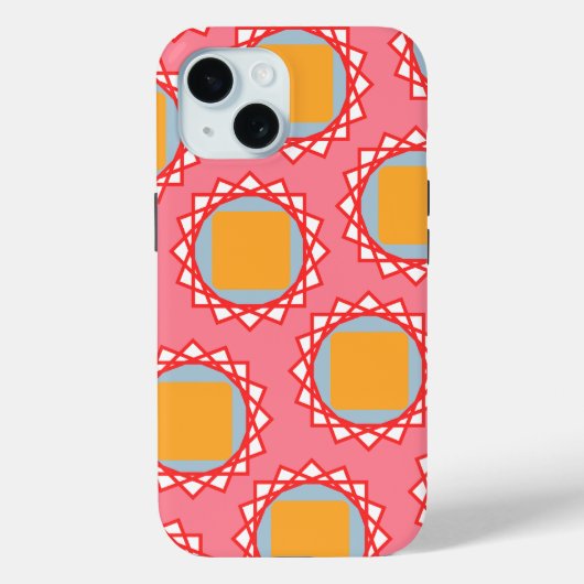 ゴールデンイエロースクエア Case-Mate iPhoneケース (裏面)