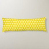 ゴールデンイエローモロッコムードドット ボディピロー (裏面)