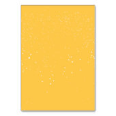 ゴールデンイエローローズ結婚フローラ |座席表 テーブルナンバー (裏面)