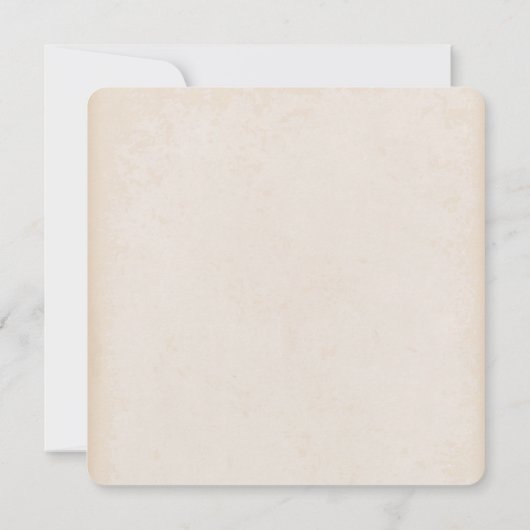 ゴールデンイエロー桜とラブバード結婚ズ 招待状 (裏面)