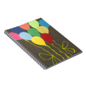 ゴールデンイエロー誕生日 ノートブック (右側)