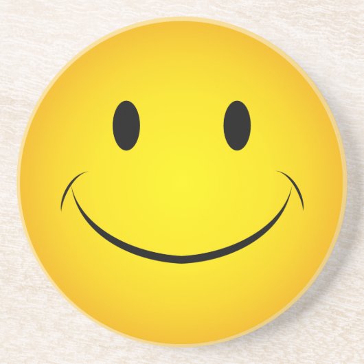 ゴールデンイエロー顔コースター コースター (正面)