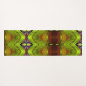 ゴールデンイカットx GL ヨガマット (裏面(横))