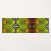 ゴールデンイカットx GL ヨガマット (正面(横))