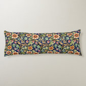 ゴールデンイスラムスタイルの花 ボディピロー (裏面)