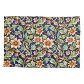 ゴールデンイスラムスタイルの花 枕カバー (裏面)