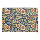 ゴールデンイスラムスタイルの花 枕カバー (正面)