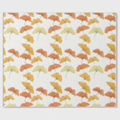 ゴールデンイチョウ ラッピングペーパー (フラット)