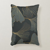 ゴールデンイチョウ:豪華なフローラデコ。 アクセントクッション (正面(垂直))