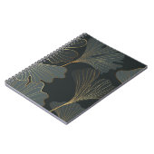 ゴールデンイチョウ:豪華なフローラデコ。 ノートブック (左側)