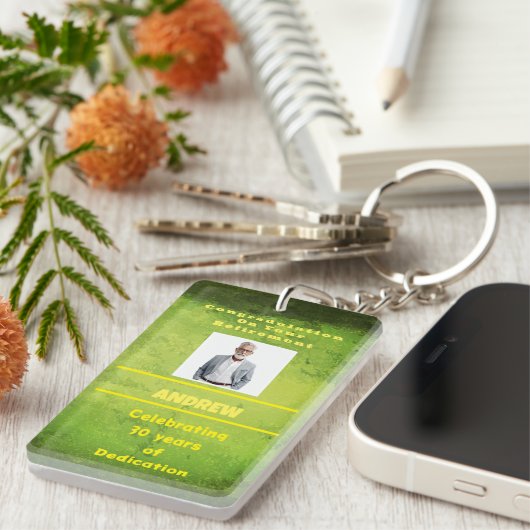 ゴールデンイヤーズ記念アクリルキーチェーン キーホルダー (正面右)