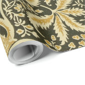 ゴールデンインディアンパターン、ウィリアム・モリス ラッピングペーパー (ロールコーナー)
