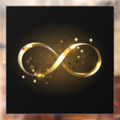 ゴールデンインフィニティシンボル ウィンドウサイン (シート2)