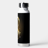 ゴールデンインフィニティシンボル ウォーターボトル (左面)