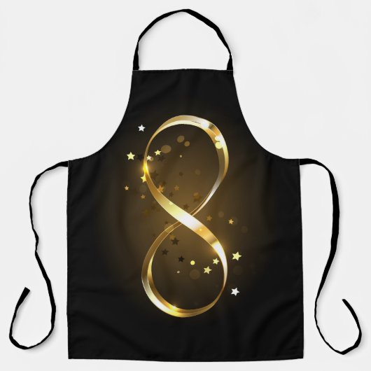 ゴールデンインフィニティシンボル エプロン (正面)