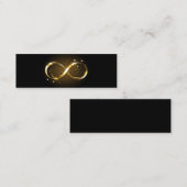 ゴールデンインフィニティシンボル スキニー名刺 (正面/裏面)