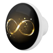 ゴールデンインフィニティシンボル セラミックノブ (右)