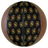 ゴールデンインフィニティシンボル バスケットボール (縦)