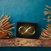 ゴールデンインフィニティシンボル フォトプラーク (側面)