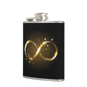 ゴールデンインフィニティシンボル フラスク (左)