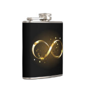 ゴールデンインフィニティシンボル フラスク (右)