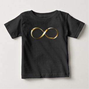 ゴールデンインフィニティシンボル ベビーTシャツ