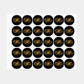 ゴールデンインフィニティシンボル ラベル (シート)