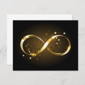 ゴールデンインフィニティシンボル 案内状 (正面/裏面)