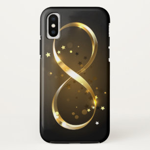 ゴールデンインフィニティシンボル iPhone XSケース