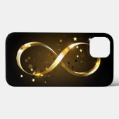 ゴールデンインフィニティシンボル Case-Mate iPhoneケース (裏面 (横))
