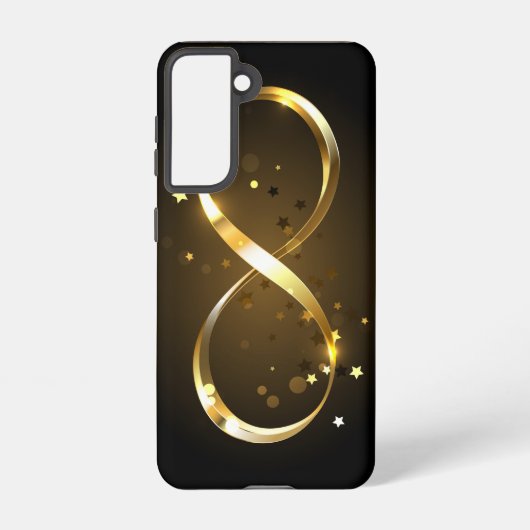 ゴールデンインフィニティシンボル SAMSUNG GALAXYケース (裏面)
