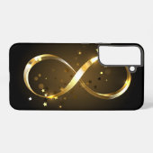 ゴールデンインフィニティシンボル SAMSUNG GALAXYケース (裏面横)