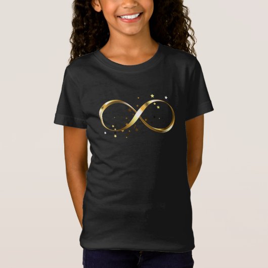 ゴールデンインフィニティシンボル Tシャツ (正面)
