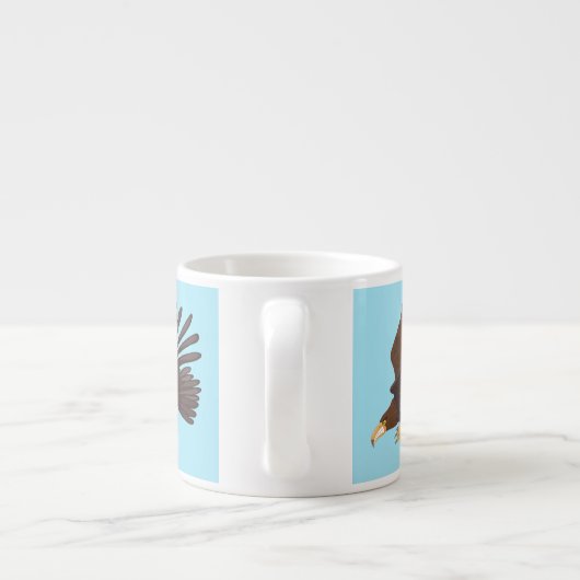 ゴールデンイーグルおもしろいマンガイラストレーション エスプレッソカップ (裏面)