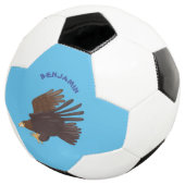 ゴールデンイーグルおもしろいマンガイラストレーション サッカーボール (3/4)