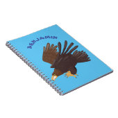 ゴールデンイーグルおもしろいマンガイラストレーション ノートブック (右側)