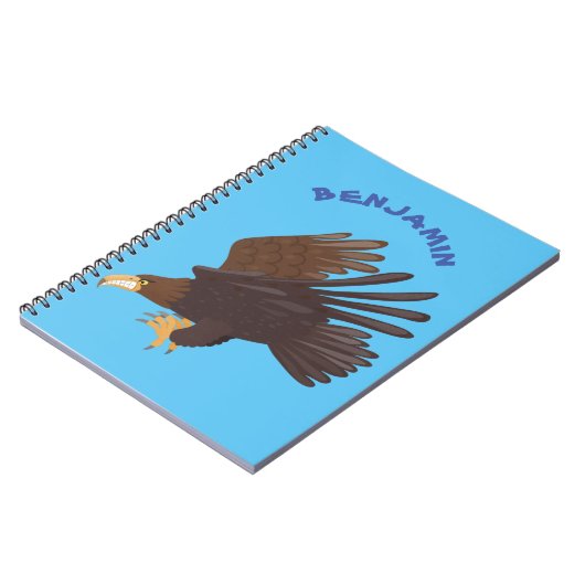 ゴールデンイーグルおもしろいマンガイラストレーション ノートブック (左側)