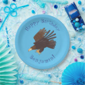 ゴールデンイーグルおもしろいマンガイラストレーション ペーパープレート (パーティー)