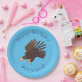 ゴールデンイーグルおもしろいマンガイラストレーション ペーパープレート (パーティー)