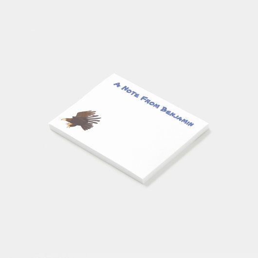 ゴールデンイーグルおもしろいマンガイラストレーション ポストイット (アングル)